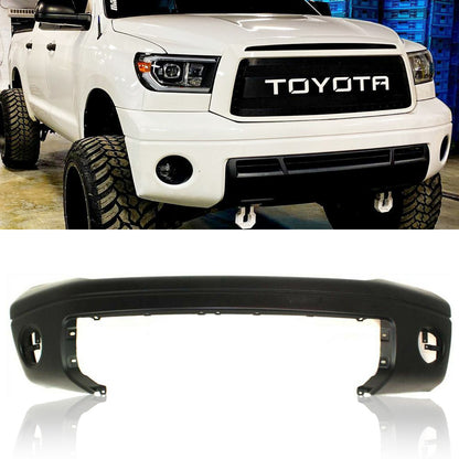 Front Bumper Cover for 2007-2013 Toyota Tundra Pickup w/o Park Assist Primed