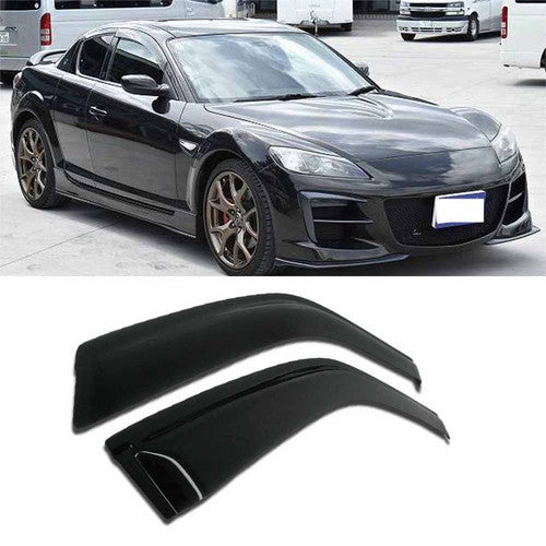 03-12 Mazda RX-8 RX8 Out-Channel Deflector Window Visor Sun Guard 2pcs