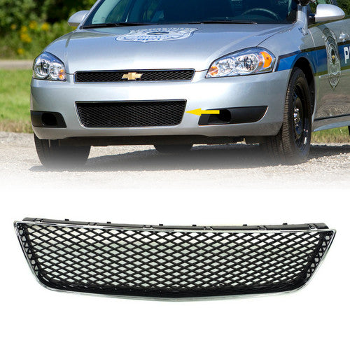 Front Bumper Chrome Lower Grille Grill For 2006-2009 2012-2015 Chevrolet Impala