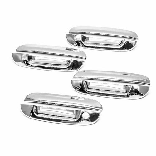 For 2002-2008 2009 Chevy Trailblazer&GMC Envoy Chrome Door Handle Covers 4PCS