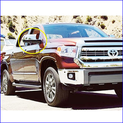 For 2007-2012 2013 2014 2015 2016 2017 TOYOTA TUNDRA Full Chrome Mirror Covers