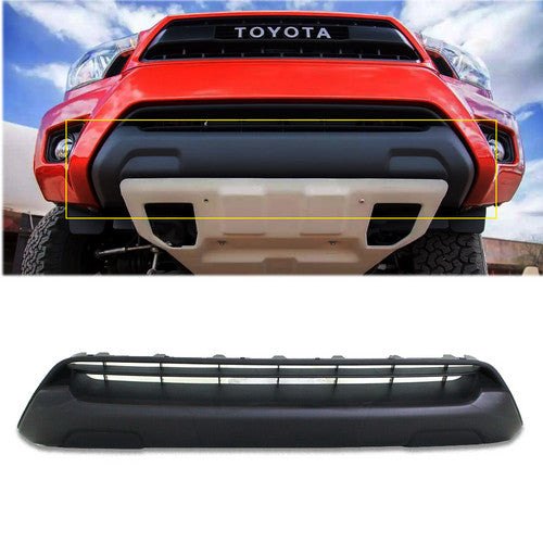 Bumper Grille Center Textured Black Lower Grill For 2012-2015 Toyota Tacoma