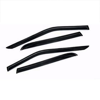 For 2015 2016 2017 Ford F-150 Crew Cab Window Visor Vent Rain Guard Deflector