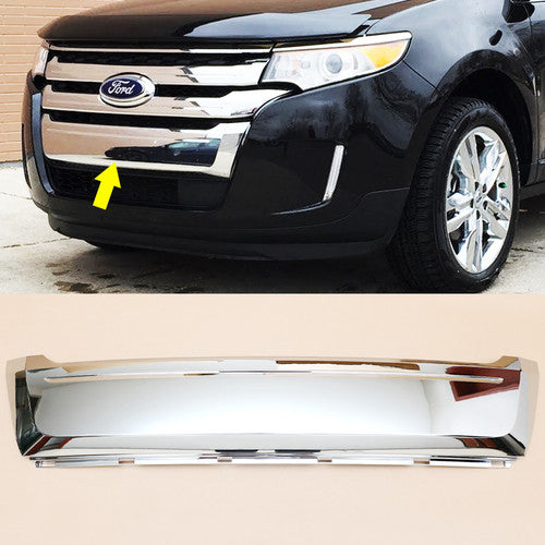 For 2011-2014 Ford Edge  Front  Lower Grille bumper Moulding Trim Chrome 2012 13