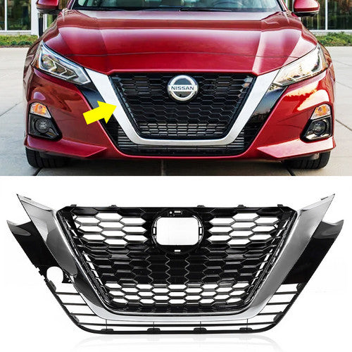 For 2019 2020 2021 2022 Nissan Altima Front Upper Bumper Grille Grill Assembly