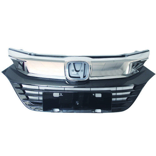 Chrome Radiator Grille Grill For 2019 2020 Honda HRV HR-V Front Hood OE Style