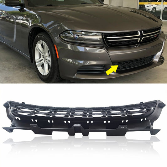 Front Lower Bumper Grille For 2015 16 17 18 19 20 2021 Dodge Charger 68214782AB