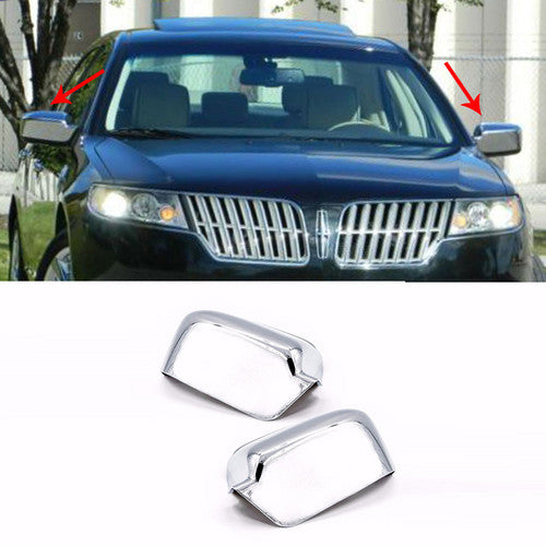 Chrome Mirror Covers 2PCS For Lincoln Zephyr 2010 2011 2012