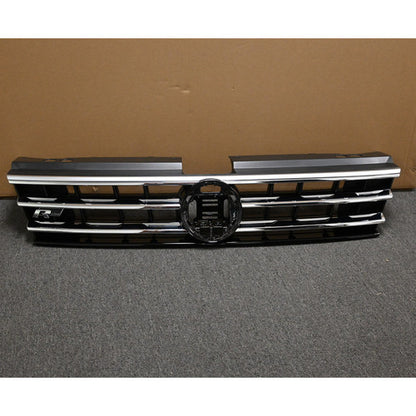 Front Upper Grille Grill W/Chrome Trim for 2018-2020 VW Volkswagen Tiguan