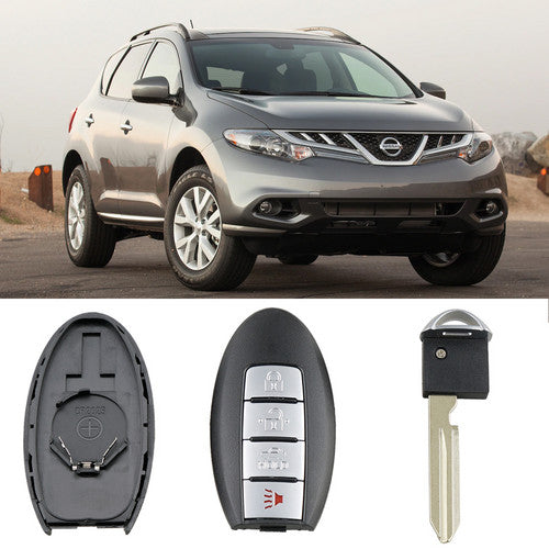 Replacement for Nissan 07-12 Altima Maxima Murano Remote Car Key Fob Shell Case
