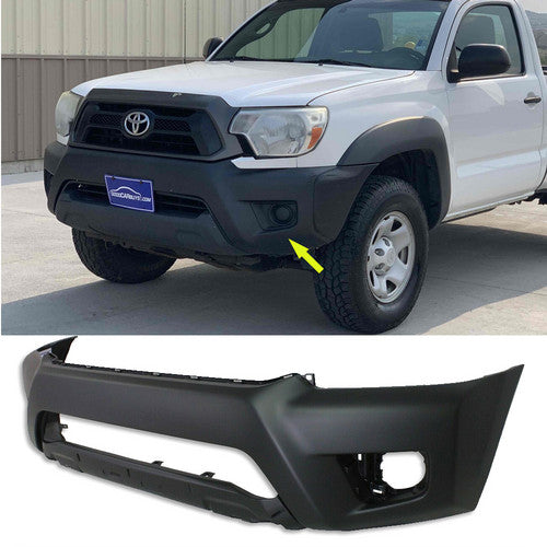 Bumper Cover For 2012-2015 Toyota Tacoma Front Plastic Textured