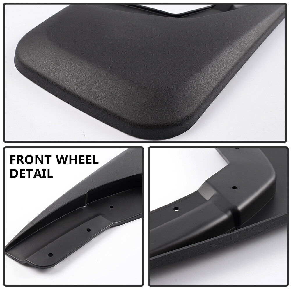Fit 2014-2018 Chevy Silverado 1500 2500HD 3500HD Truck 4pcs Mud Guard Flaps