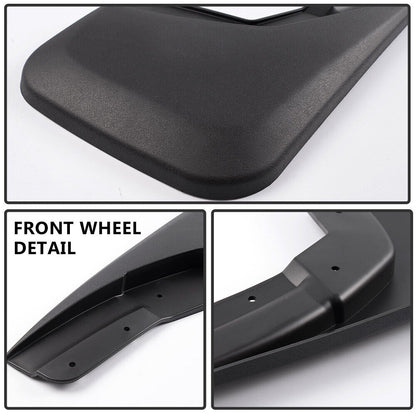 Fit 2014-2018 Chevy Silverado 1500 2500HD 3500HD Truck 4pcs Mud Guard Flaps