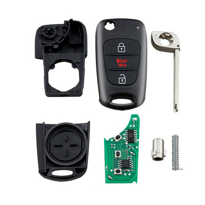 2PC Remote Car Key Fob Replacement FIT Kia 2010-2013 NYOSEKSAM11ATX TQ8-RKE-3F02