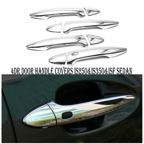 For 2006 2007 2008 2009 2010 2011 2012 2013 Lexus IS Chrome Door Handle Covers