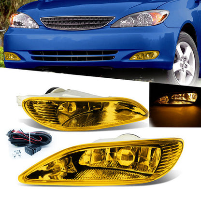 Amber Lens Fog Lights Set FITS Toyota Corolla 2005-2008 Camry 2002-2004 KITS