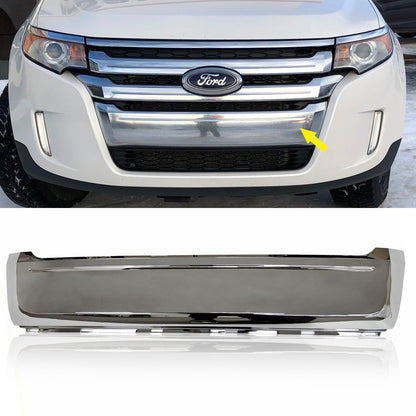 Front Lower Grille Bumper Moulding Chrome For 2011-22014 Ford Edge FO1087132