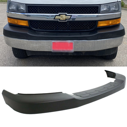 Textured NEW Front Upper Bumper Cover for 2003-2018 Chevy Express & GMC Savana