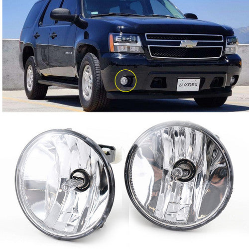 For 2007-2013 2014 Chevrolet Tahoe Avalanche Suburban GMC Fog Lights Lamps