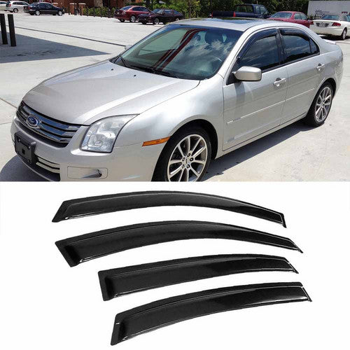 For 06-12 Ford Fusion&06-10 Mercury Milan Guard Window Visors Deflector 4PCS