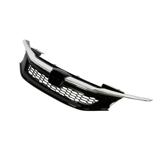 Front Grille Grill Honeycomb Style Fit 2016 2017 Honda Accord Seden 9th Sport