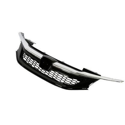 Front Grille Grill Honeycomb Style Fit 2016 2017 Honda Accord Seden 9th Sport