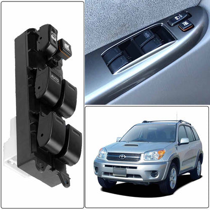 Fit 01-2005 Toyota RAV4 Left Driver Side Power Window Switch w/Lock Replacement