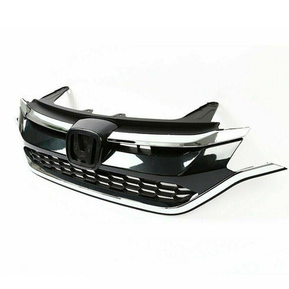 Fit Honda CRV CR-V 2015 2016 Front Bumper Upper & Lower Grille Grill Set Chrome