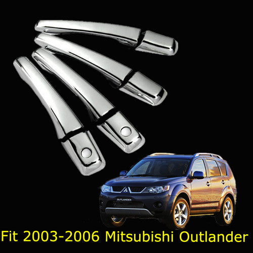 Chrome Door Handle Covers For Mitsubishi Outlander 2003 2004 2005 2006