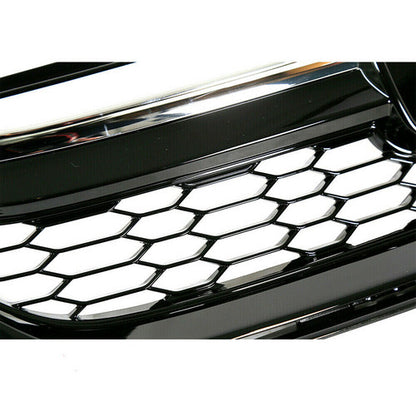 Front Grille Grill Honeycomb Style Fit 2016 2017 Honda Accord Seden 9th Sport