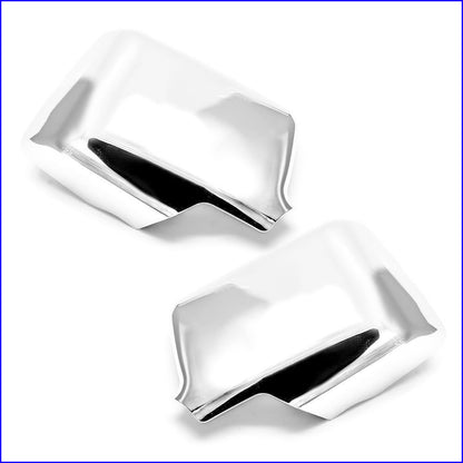 Pair For 2007 2008 2009 2010 Ford Explorer Sport Trac Chrome Mirror Covers Cover